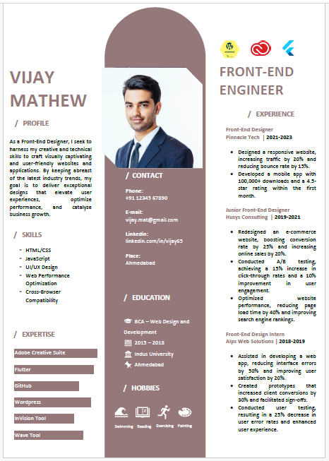 /resume-templates/ba-front-nd-engineer-and-designer-resume format