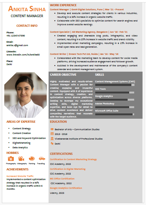 /resume-templates/Content Manager Resume Template