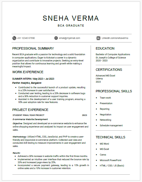 /resume-templates/bachelor-of-computer-applications-sample-resume