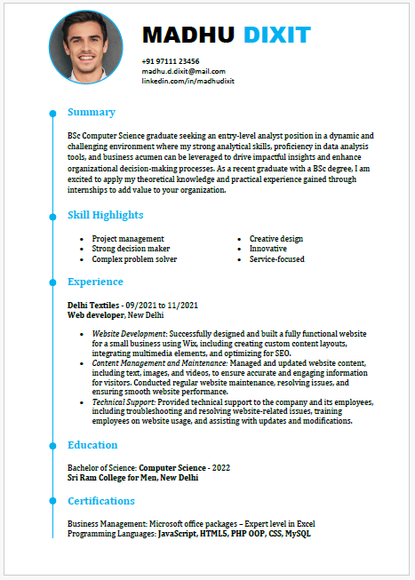 /resume-templates/data-analyst-resume-with-smple-projects