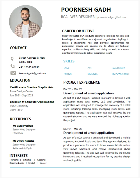 /resume-templates/bca-web-designer-resume-template-2024