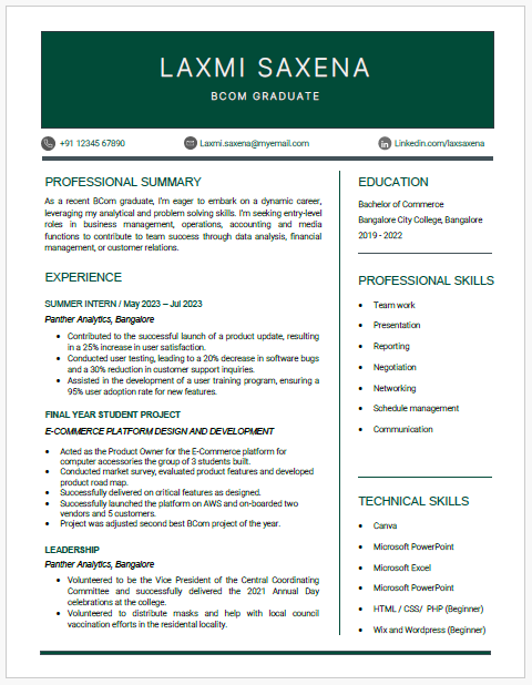 /resume-templates/b-com-fresh-graduate-resume-design