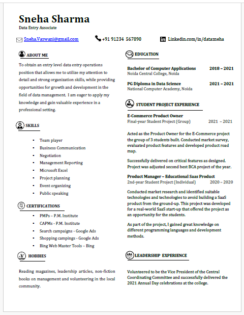 /resume-templates/entry-level-data-entry-operator-resume-original